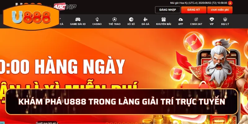 Khám phá chi tiết U888 trong làng giải trí trực tuyến
