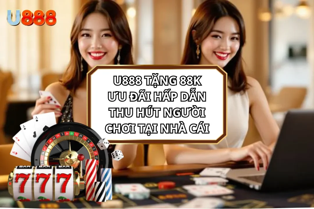U888 Tặng 88k - Ưu Đãi Hấp Dẫn Thu Hút Người Chơi Tại U888
