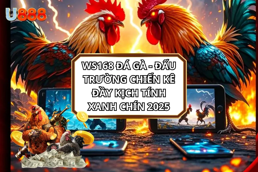 Sảnh WS168 Đá Gà - Đấu Trường Chiến Kê Đầy Kịch Tính 2025